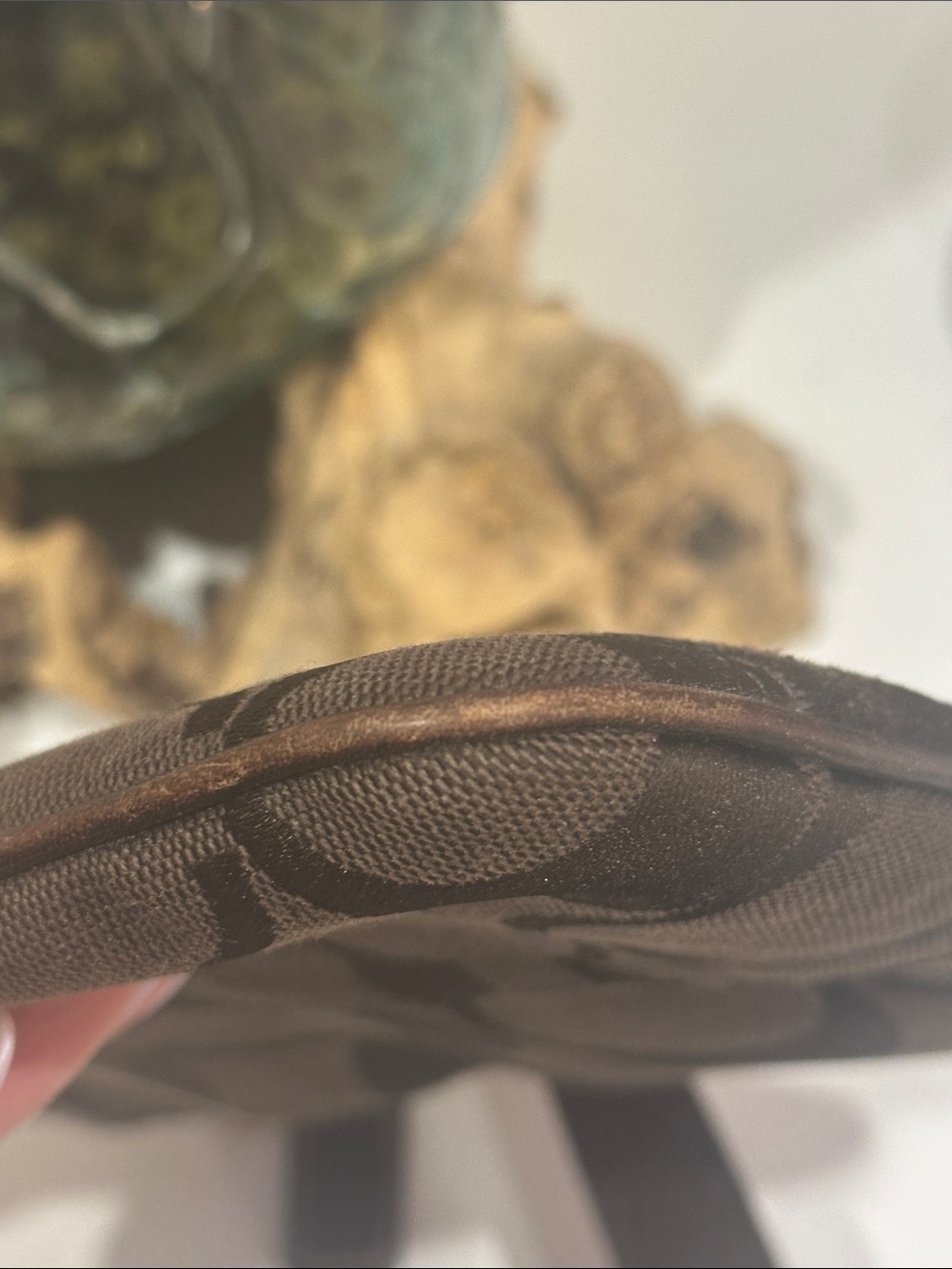 Coach Y2K Signature C Crossbody with Suede, Snakeskin and Patent - Picture 9 of 10